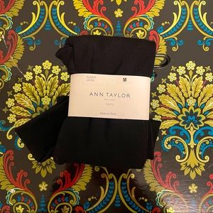 Ann Taylor fleece lined tights/leggings